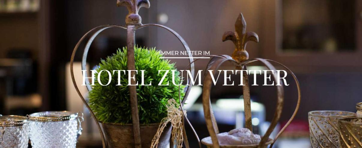 Hotel Zum Vetter Finsterwalde Exterior photo
